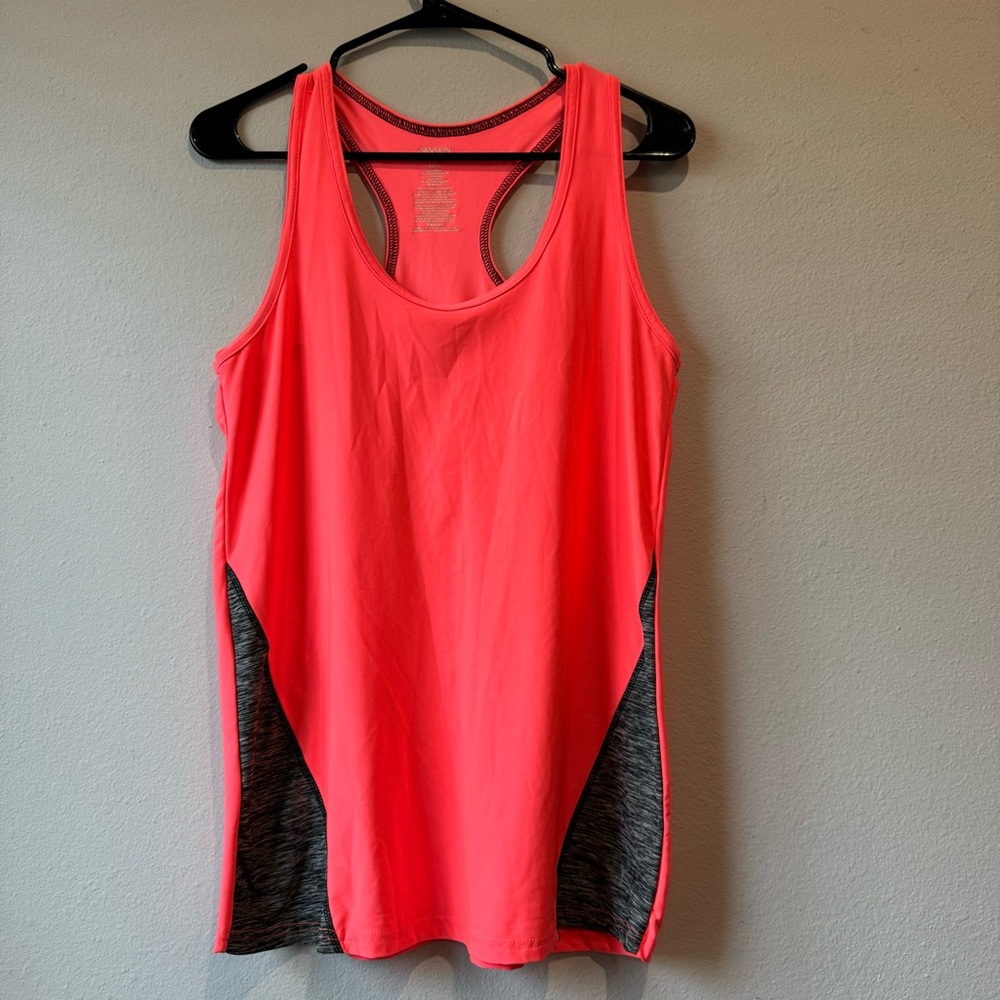 Danskin Now Racerback Tank Top Dri More Size Medium